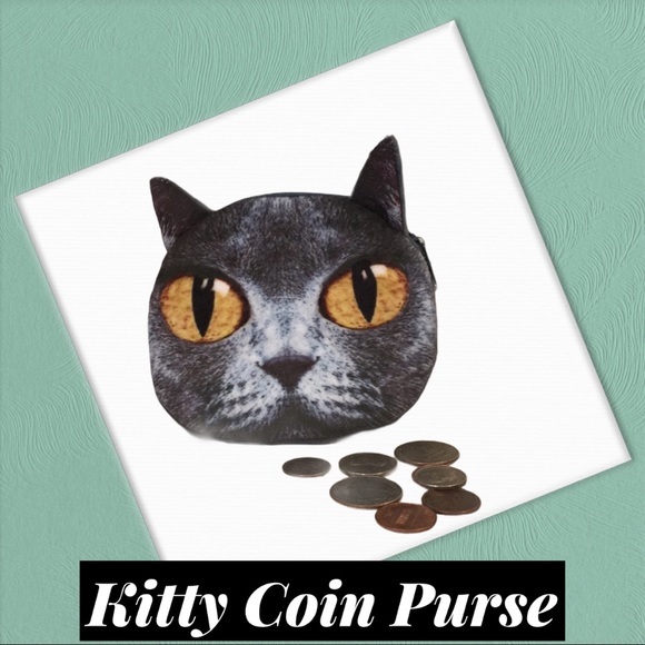 Cat Coin Purse - Picture 1 of 6
